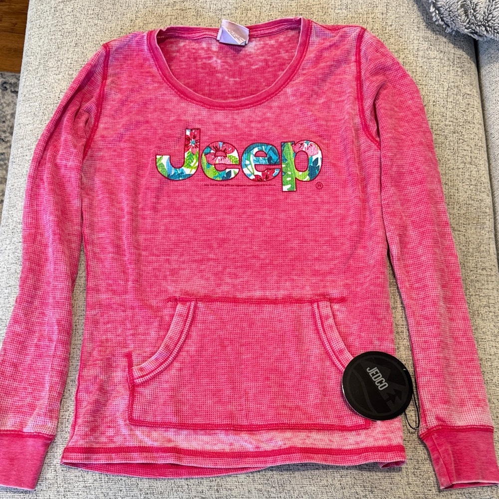 Jeep Pink Long Sleeve Shirt
